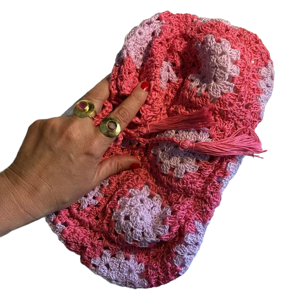 Borsa a mano " Rose " - Cose di Bottega