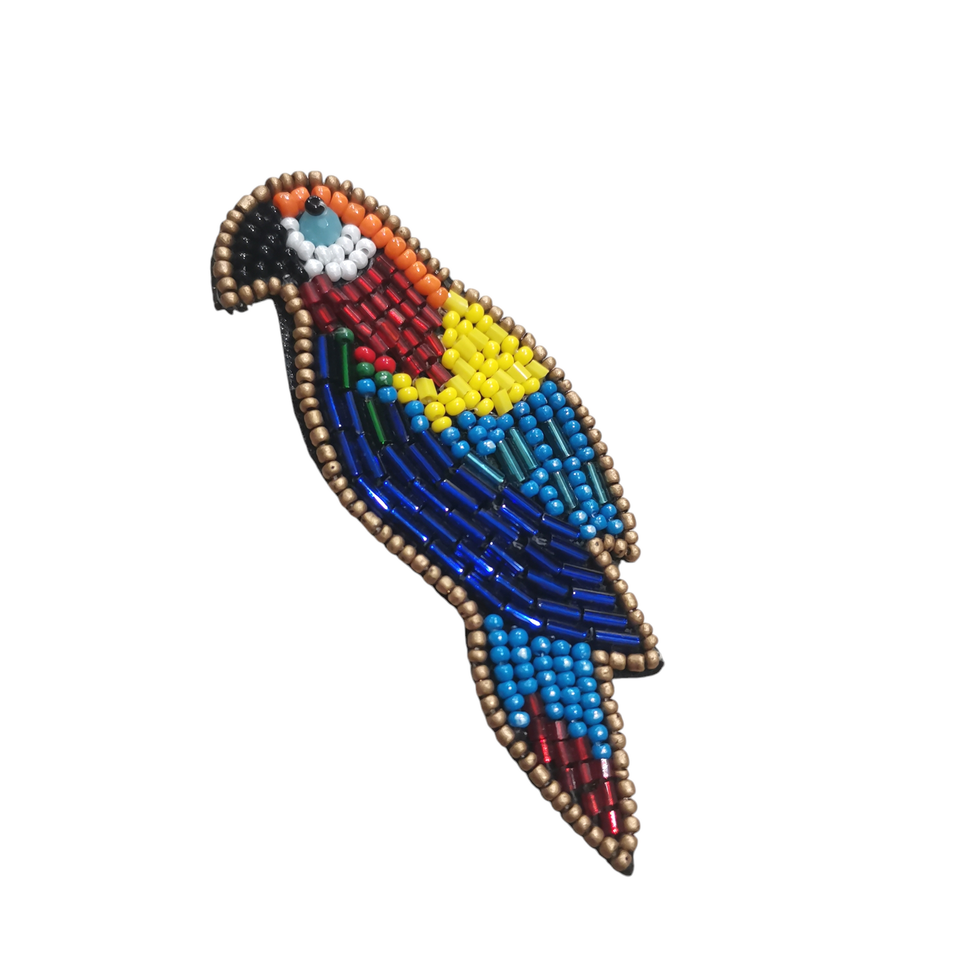 Broche "Perroquet" - Cose di Bottega