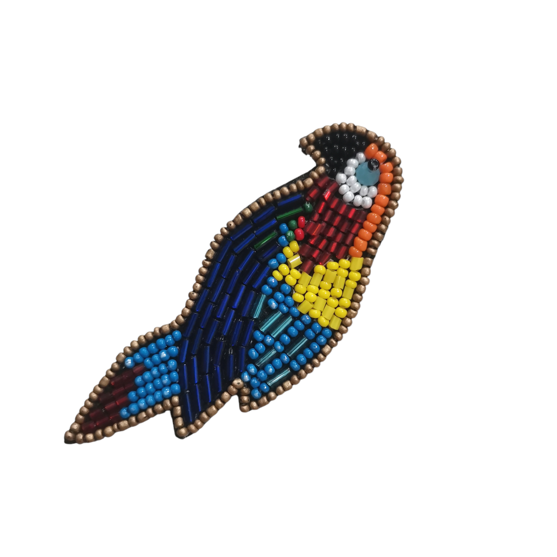 Broche "Perroquet" - Cose di Bottega