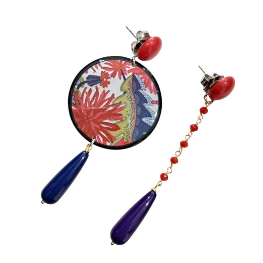 Boucles d’oreilles Motif Floral - Cose di Bottega