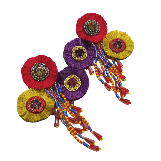 Orecchini " Dancing flowers "
